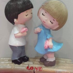 Love Couple Heart Figurine