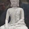 Peaceful Buddha Lotus Decorative Figurine