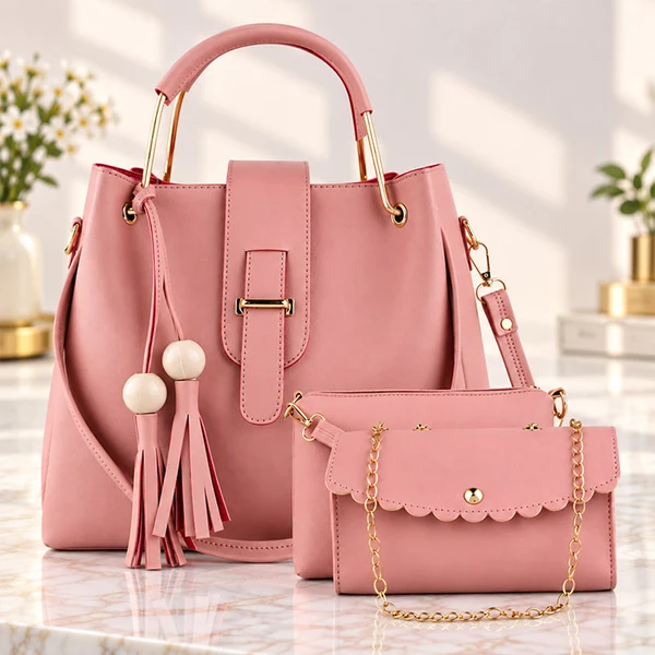 Leather-Handbags-Combo-of-3-for-Women